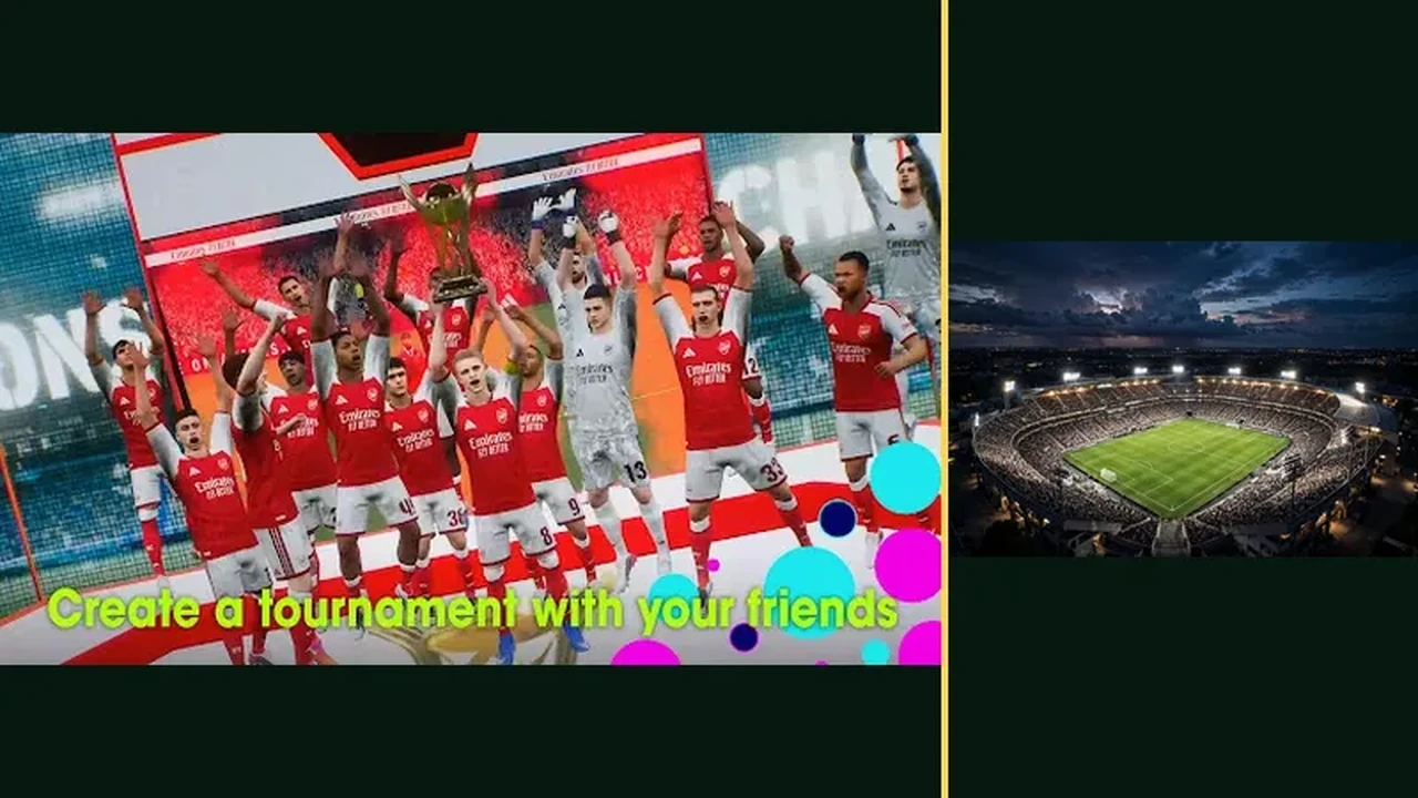eFootball tournament celebration after a set piece goal
